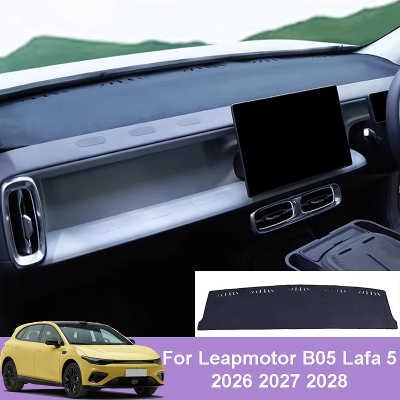 

Для Leapmotor B05 Lafa 5 2026 2027 2028, автомобильная приборная панель, затеняющая накладка, защита от солнца, теплоизоляция, аксессуары для интерьера