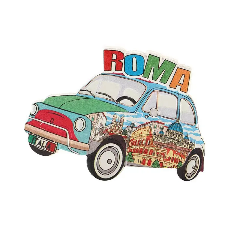 Italy Refrigerator Sticker Rome Florence Venice Vatican Tourist Souvenir Fridge Magnet Refrigerator Magnetic Stickers Home Decor