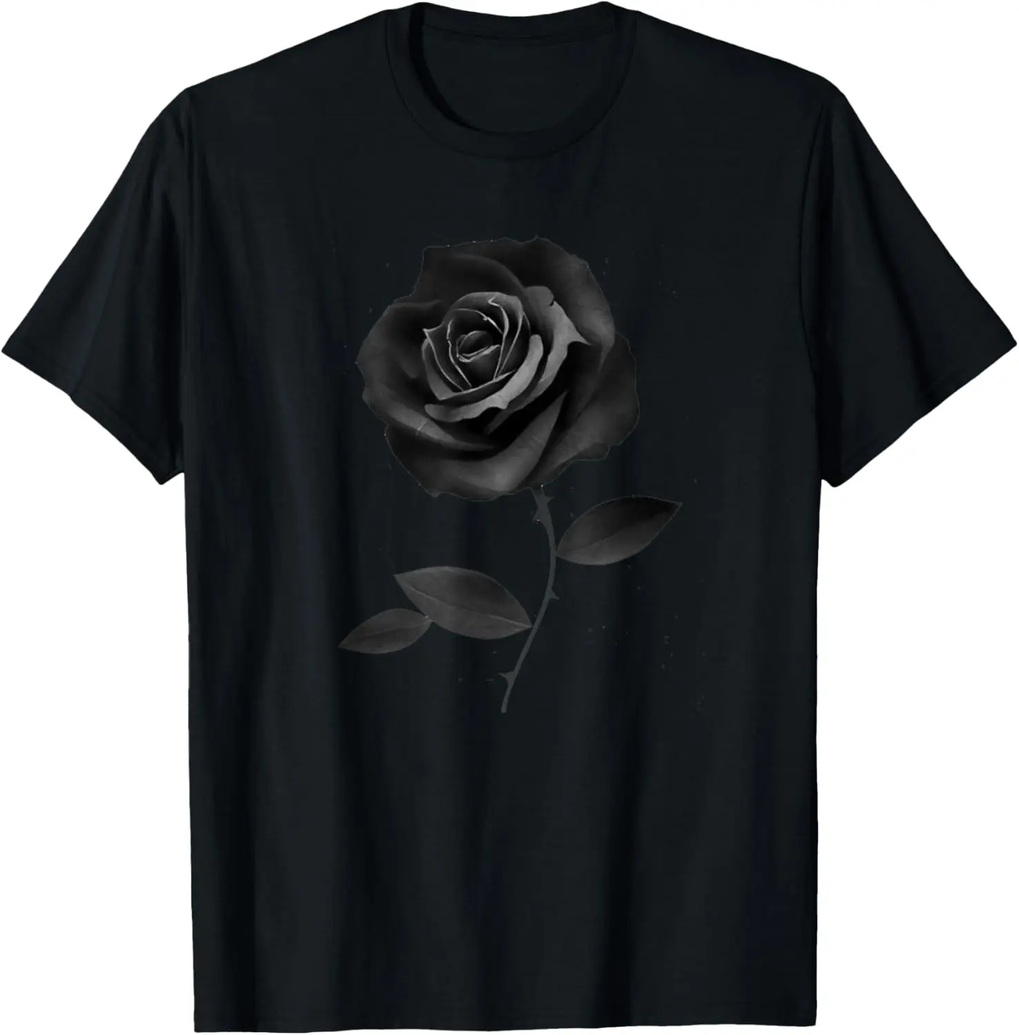 

Beautiful Black Rose Flower T-Shirt T-Shirt