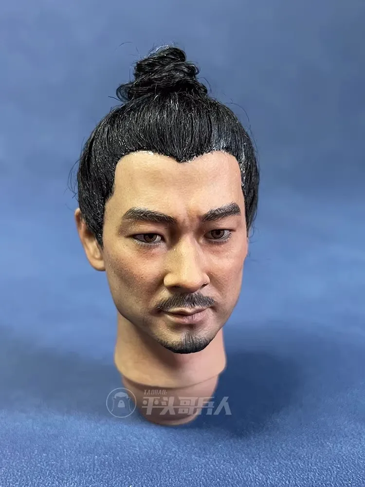 1/6 Male Ancient Soldier Border Army Hair Plantating Head Carving Model Accessories For 12'' Action Figure Body In Stock