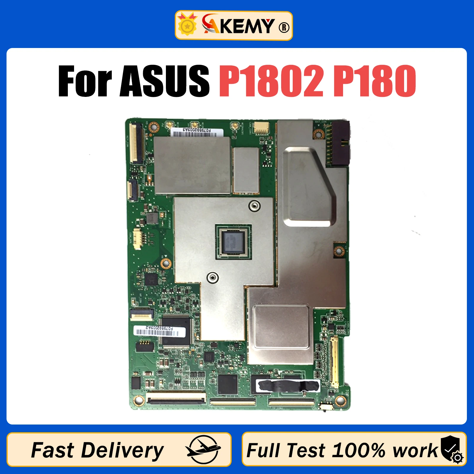 

AKEMY P1802 REV 1.3 Notebook Mainboard For Asus P1802 P180 Laptop Motherboard 100% Tested Working