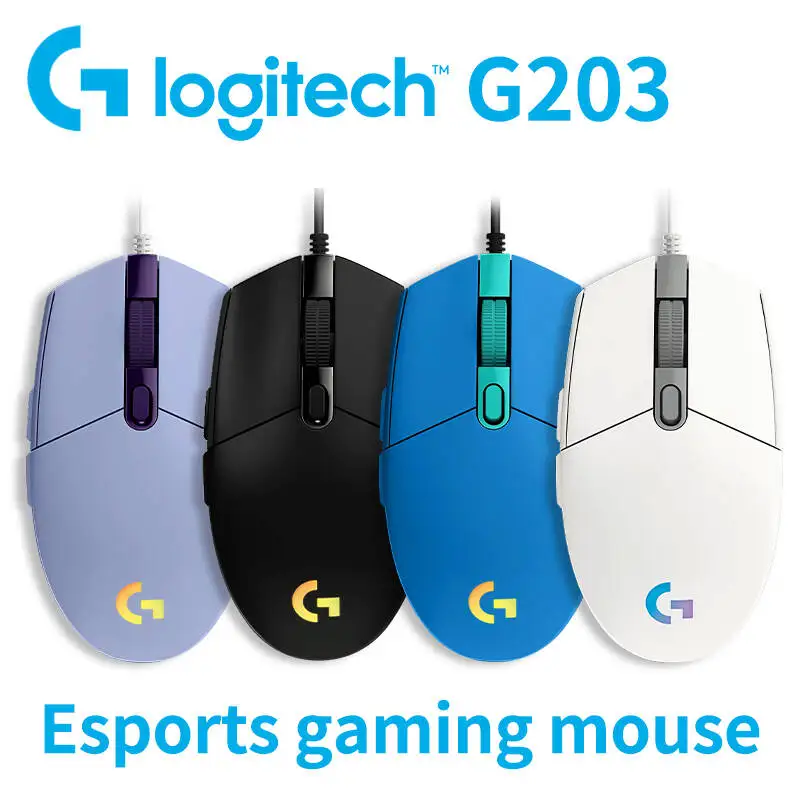 

Мышь серии Logitech G102, игровая мышь для киберспорта, несколько моделей, эффективная офисная мышь G304/G203/MX Anywhere 3S/M750/M650
