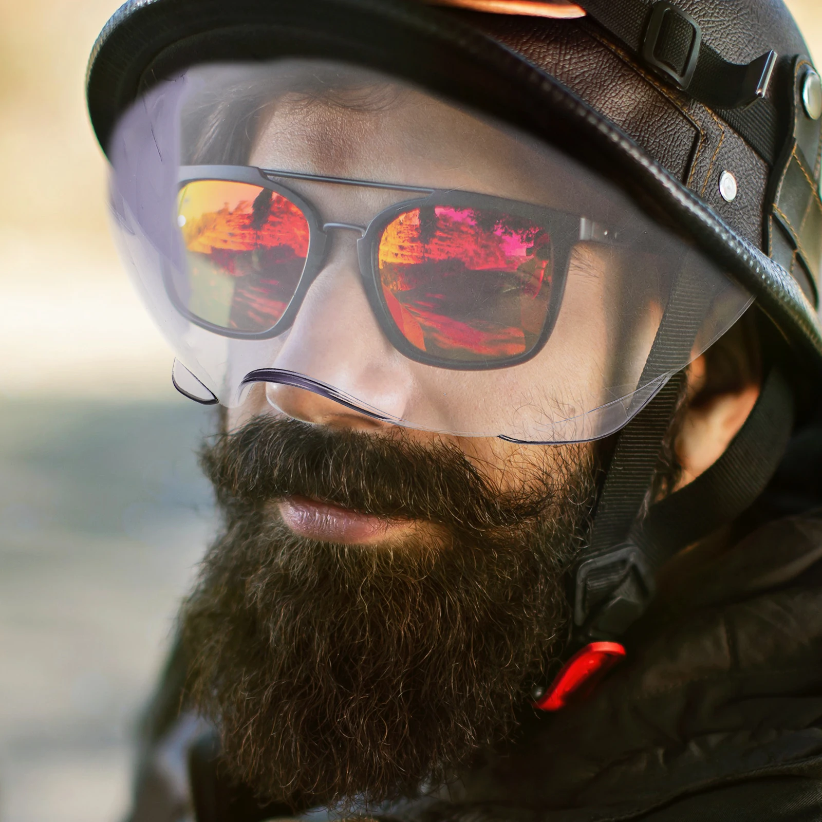 

Sunscreen Lens Motorcycle Hats Visor Shield Accessories Goggles Replacement Visors Motorbike Universal