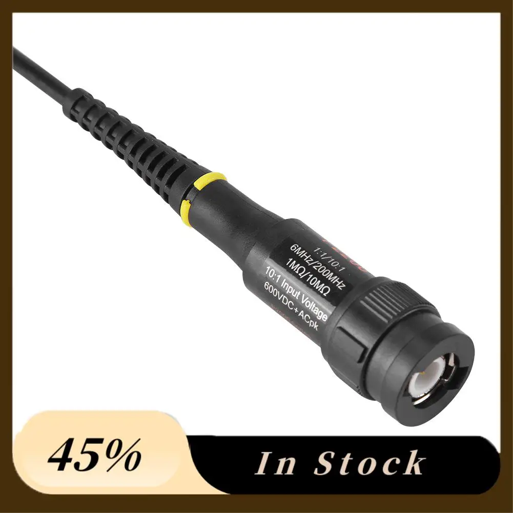 

2025 Trend 200 МГц осциллограф, зажим для теста прицела, концевой зонд BNC P2200 10X/1X, черный, с наборами инструментов для регулировки