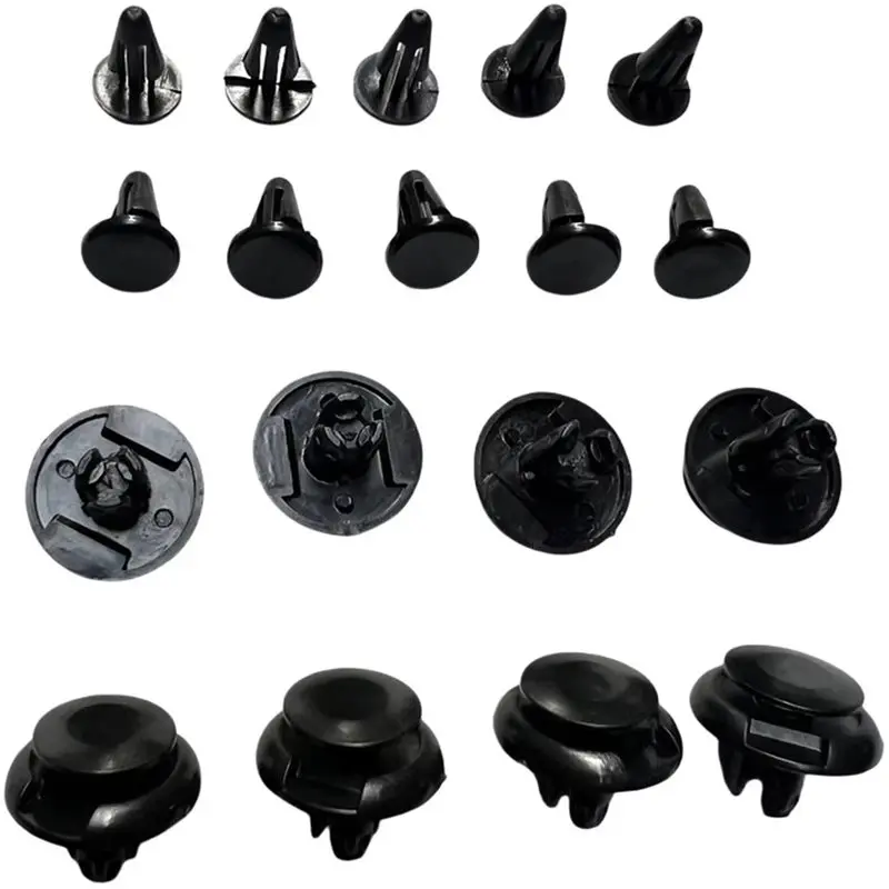 NEW HOT In Stock-Front Inner Mudguard 4PCS MN146488 MN146489 Black ABS Wheel Fender Flaps For Pajero Sport L200 2007-