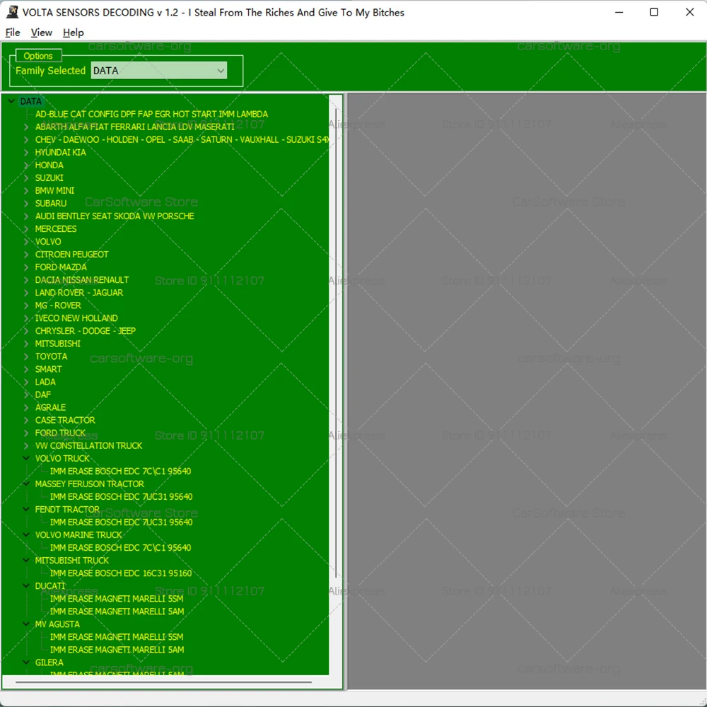 Picture 4: ECUs Volta sensor decoding V1.2 obd2 repair utility without limitation Car Software unlock delete reset EP·ROM Flash MCU Xrom