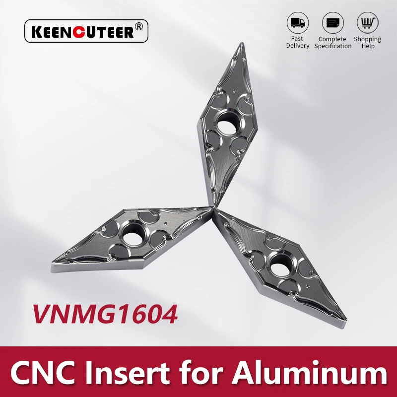 Carboneto de Inserção para Alumínio Mvjnr l Torneamento Externo Ferramenta Lâmina Torno Peças Cnc Cortador Vnmg160402 Vnmg160404 Vnmg160408-ha H01