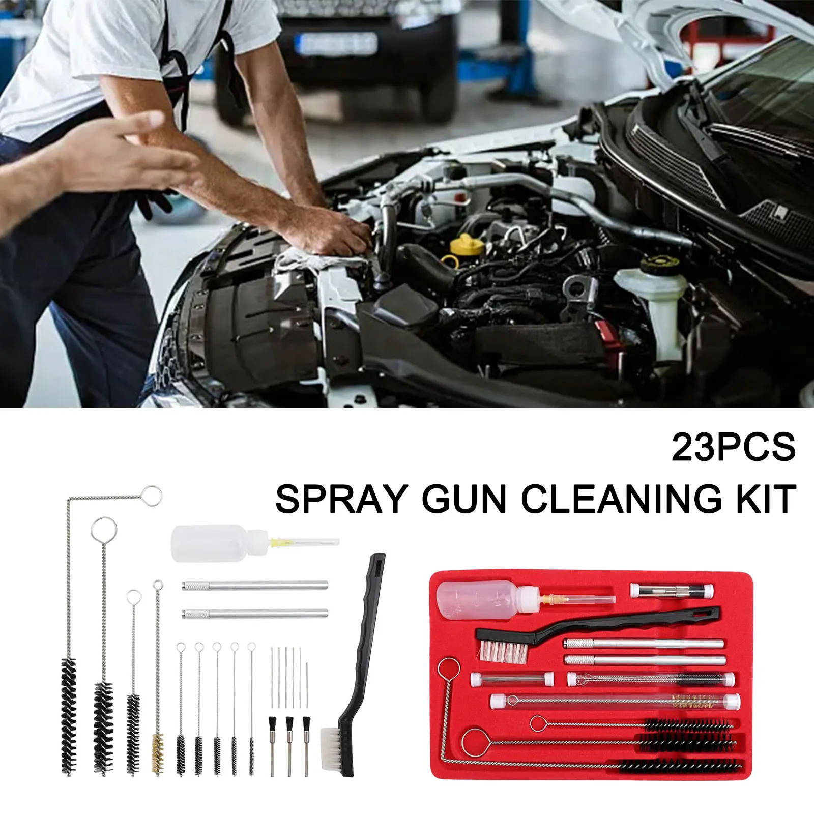 Multi-Purpose Cleaning Paint Cleaning Kit Home Improvement Projects User-Friendly Design For DIY Projects For Professional Use