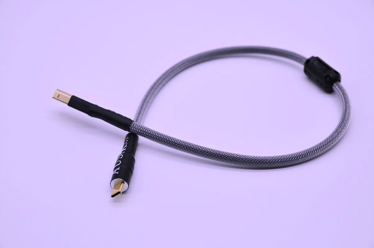 HiFi 2.0 USB Type C To B OTG Cable  Canare Audio Cable for PC MP3 CD DVD Amplifier DAC