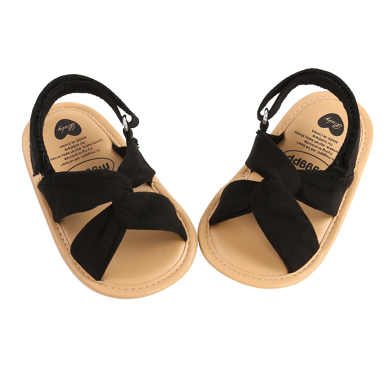 Tregren Newborn Baby Girls Summer Sandals Shoes Solid Color Hollow out Soft Sole Shoes Outdoor Indoor Infant Casual Flat Shoes