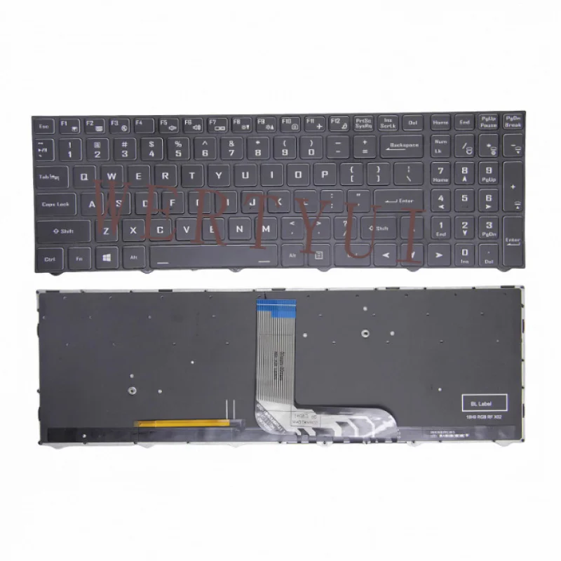 US Backlit Keyboards for Gigabyte A7 X1 AORUS 5 7 SB SB-7US1130SH Gaming Notebook RU English Keyboard Backlight