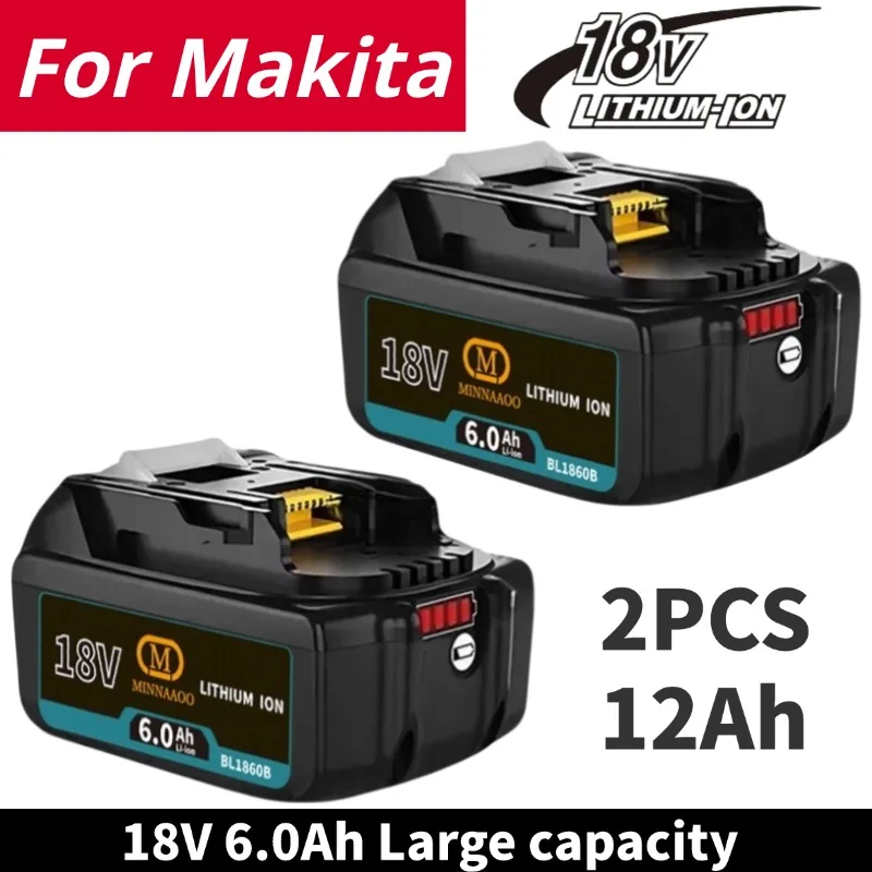 

Для аккумуляторной батареи Makita 6,0 Ач 18 В Для электроинструментов Makita 18 В BL1830 BL1830B BL1840 BL1840B BL1850 BL1850B ГОРЯЧАЯ ПРОДАЖА