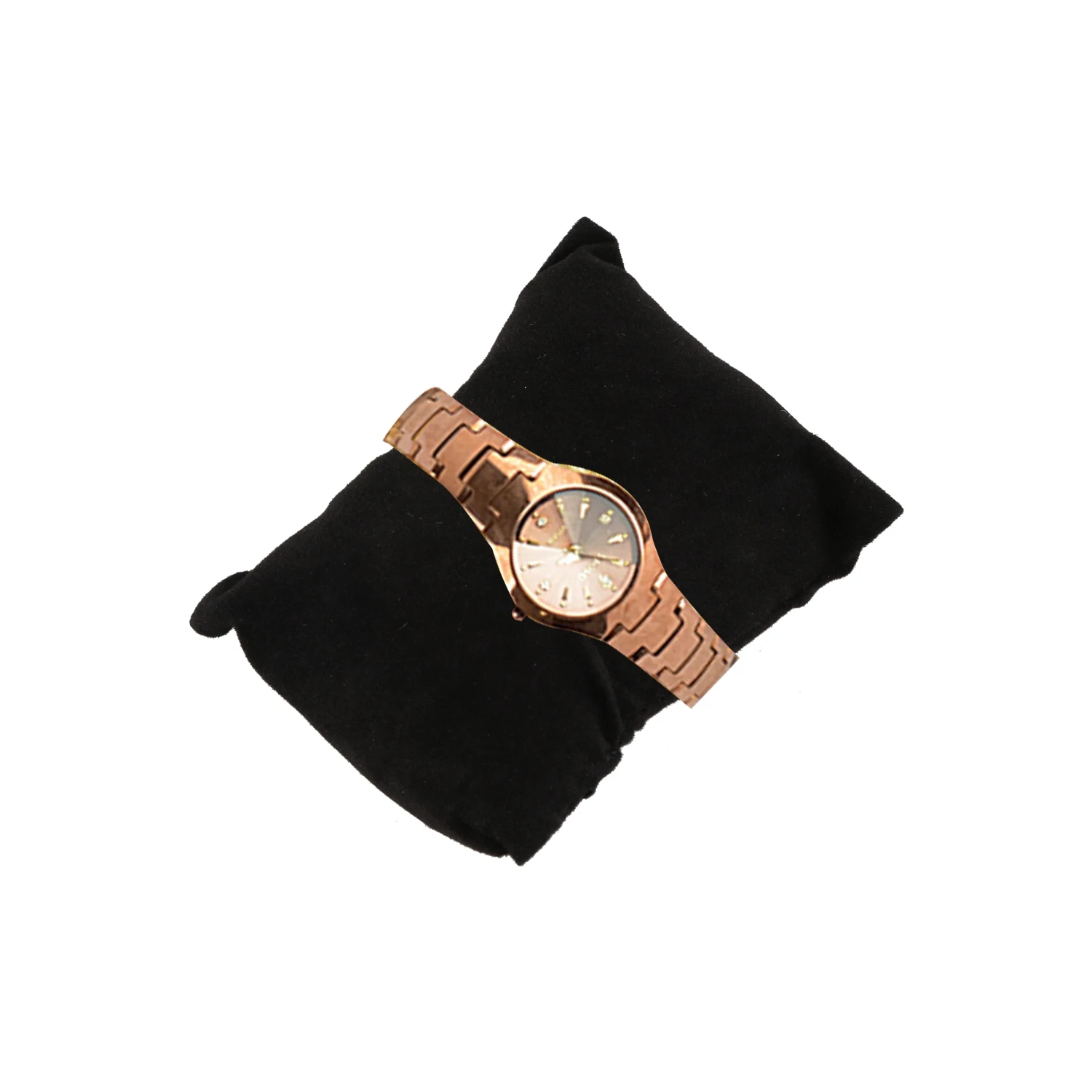 N96R 5 X Velvet Bracelet Watch Jewelry Display Pillow Black