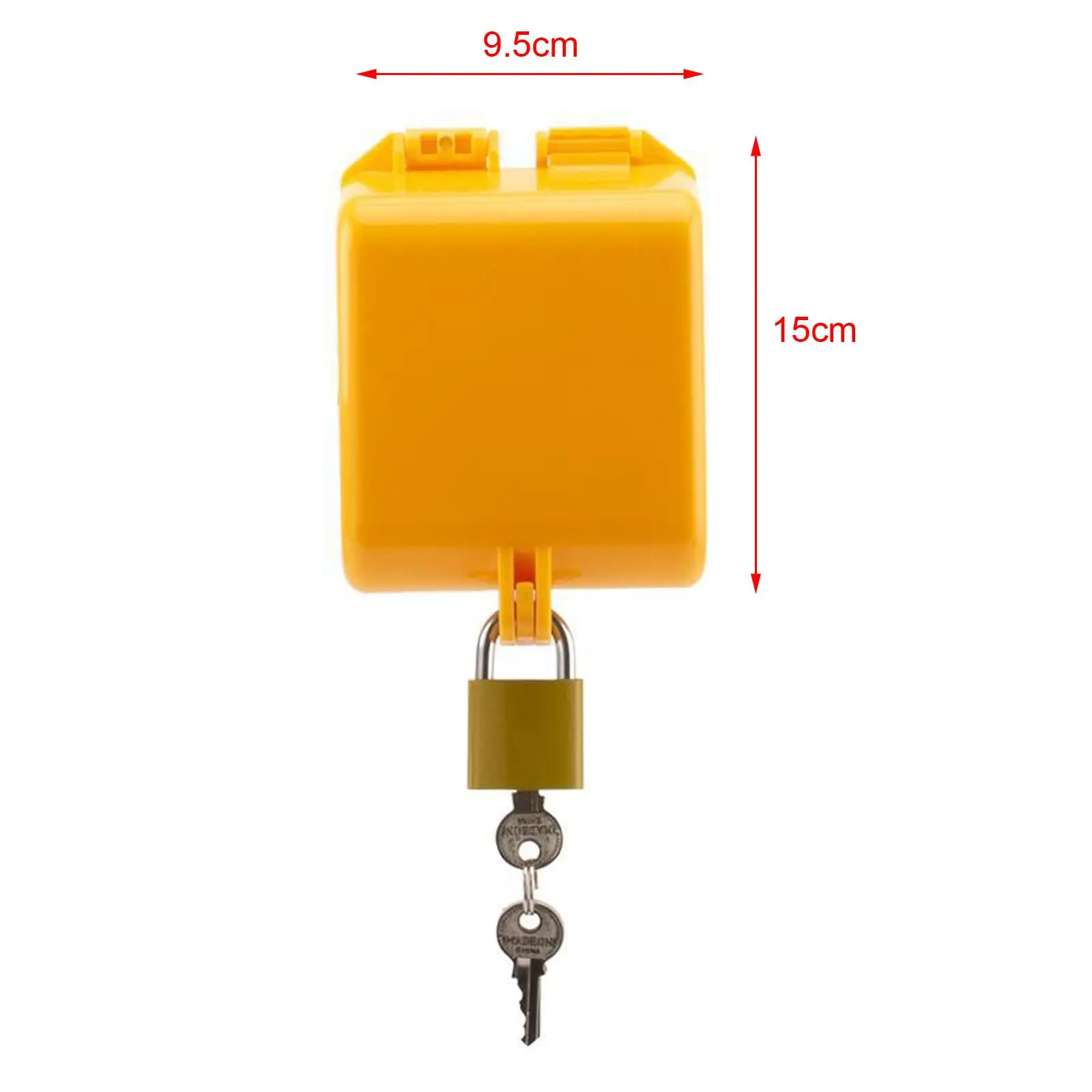 Faucet Locks Outdoor Faucet Cover Protection Padlock Multifunctional Tap Padlock Lockout and Secure Padlock for Yard School