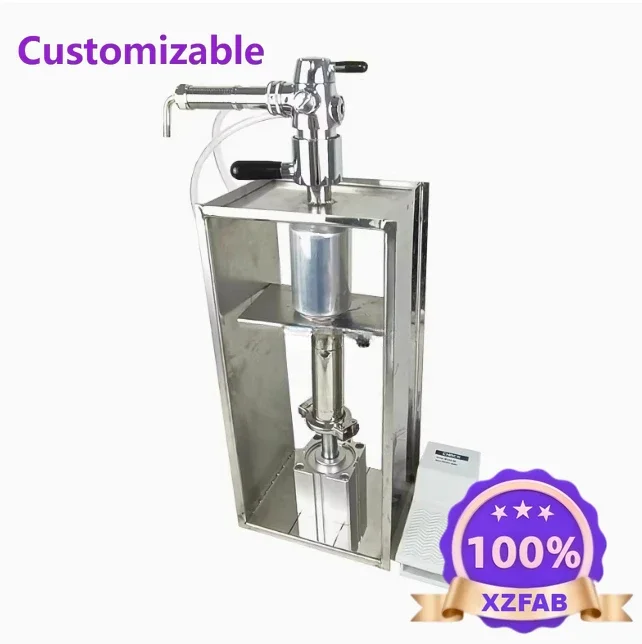 Factory Direct 2026 Can simple equal pressure filling equipment, Craft beer can filling machine, defoaming small filling machine