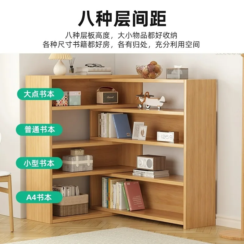 

Bookshelf Floor-to-ceiling Shelf Reading Book Storage Small Bookcase Short Multi-layer Layered Desktop Simple Cabinet