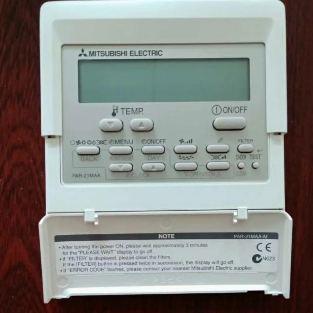 

Подходит для контроллера линии центрального кондиционирования Mitsubishi Electric PAR-21MAA, ручная панель управления PAR-21MAAC-J-N