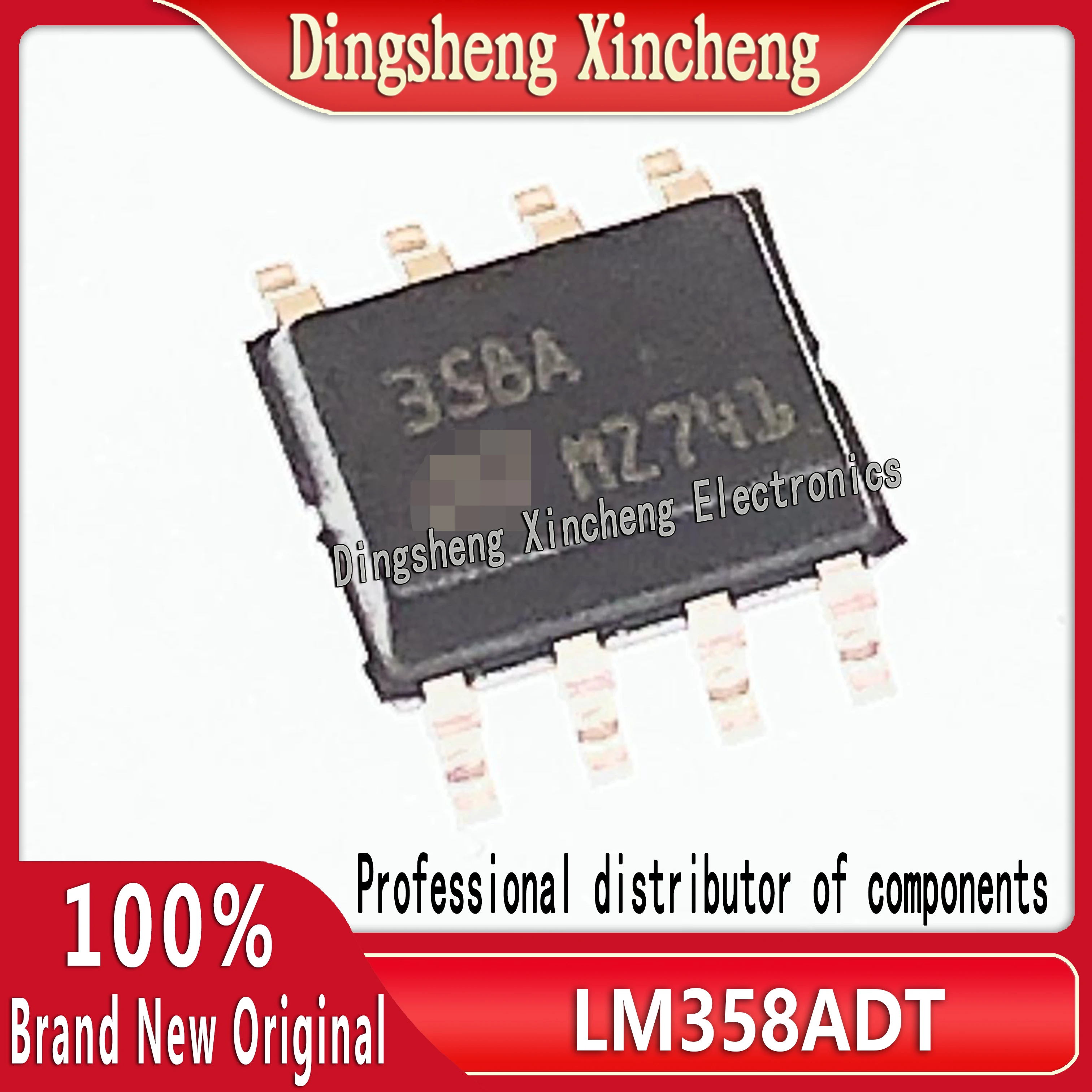 20 pcs/lot New original LM358ADT screen printed 358A SOP8 dual operational amplifier chip