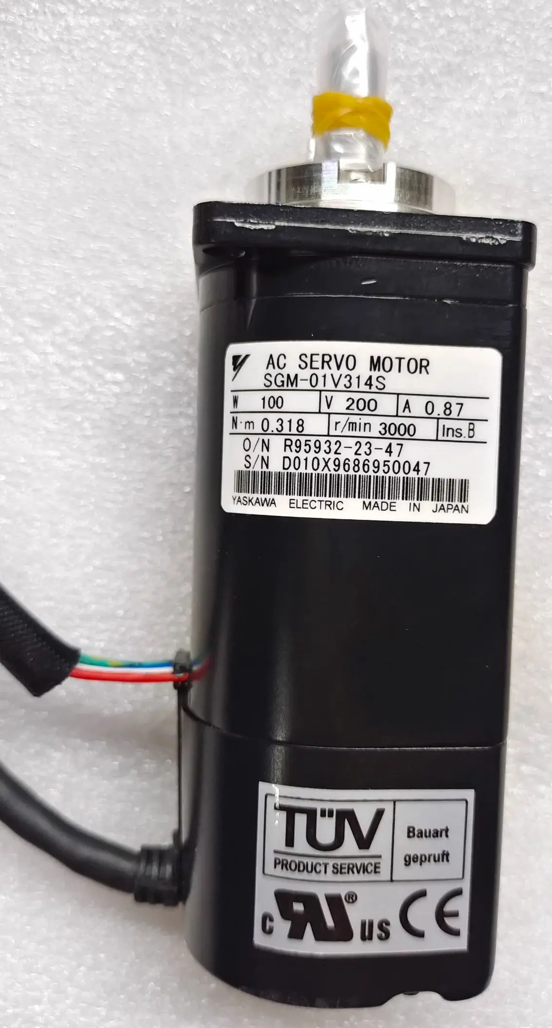 SGM-01V314S nuevo servomotor SGM 01V314S, envío rápido
