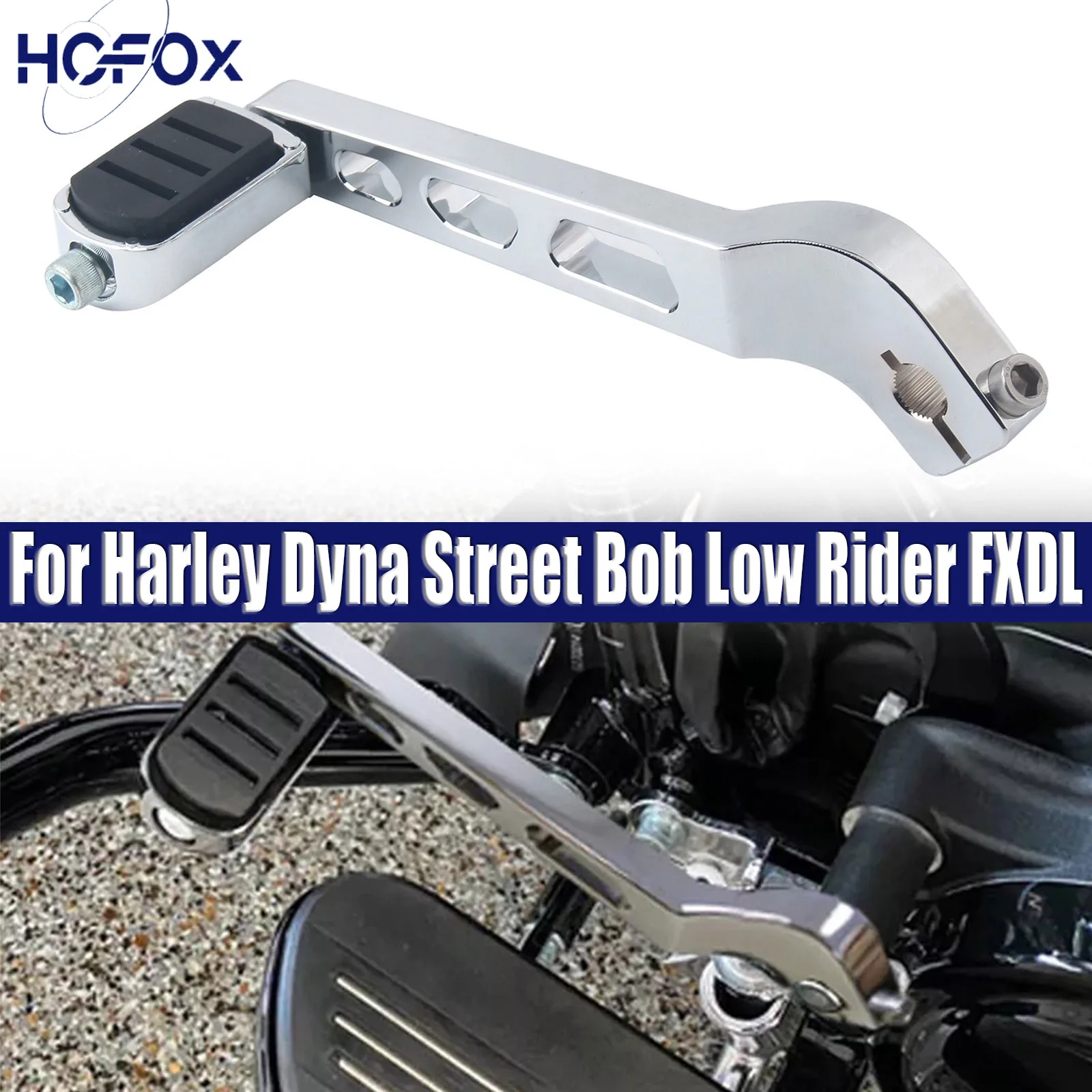 

Колышки переключения передач на пятке, передний рычаг переключения передач для мотоцикла Harley Dyna 91-17 Softail FLSTN Custom FXSTC