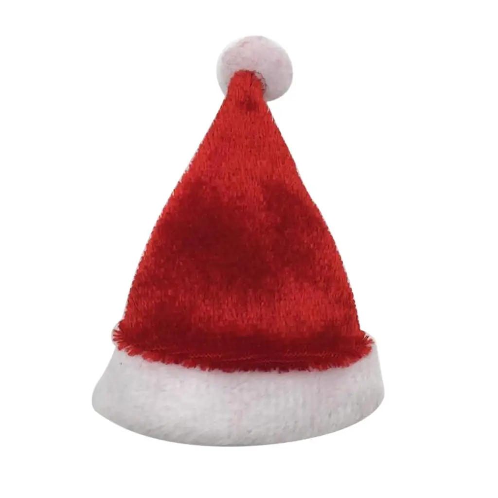 6x1/6 Scale Christmas Hat Cap for 12inch Male/Female Action Figure Doll Toy