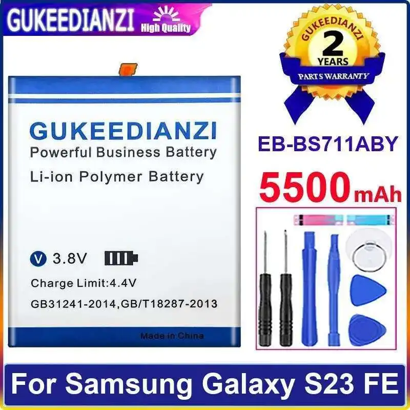 

Safe 5500Mah For Samsung Galaxy S23 FE EB-BS711ABY Good Low-Temperature Performance Mobile Phone Battery