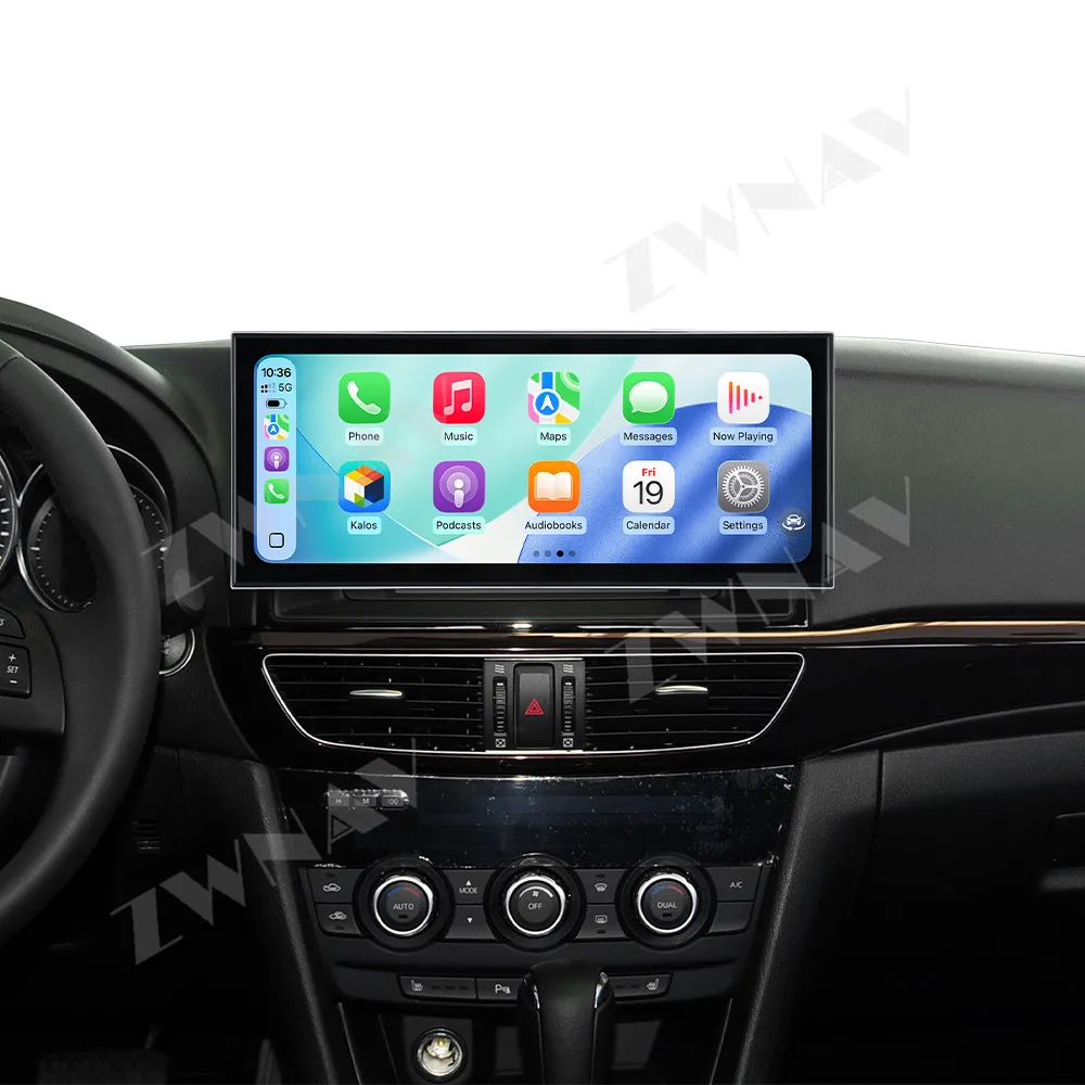 15.8” For Mazda 6 2014 to 2016 Android 15.0 auto touch screen GPS navigation carplay multimedia player radio wireless head unit