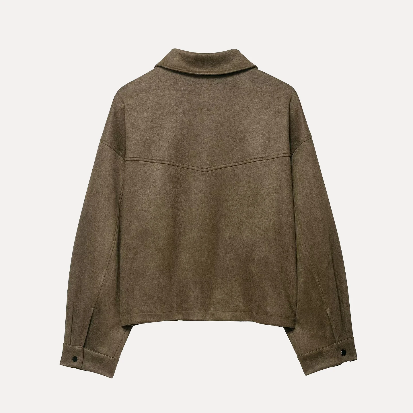 

Faionable Suede Pilot Jaet Женская верхняя одежда Повседневное женское пальто на молнии с застежкой-молнией Long Sve Stand Fit