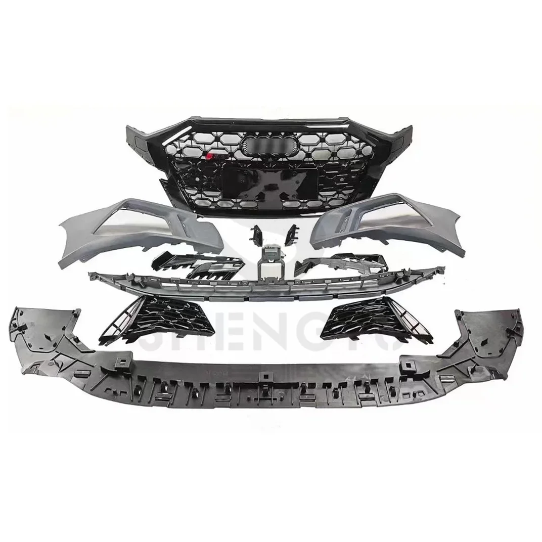 

auto body system for audis A3 2021 change to RS3 front bumper assembly rear diffuser tail pipes