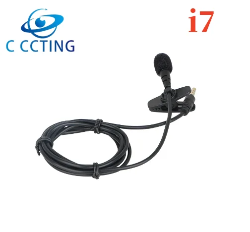 Alctron i7 Lavaliere Microphone Directional Condenser Mic Corrosion-resistant For Recording Video Dialog And Location Interviews