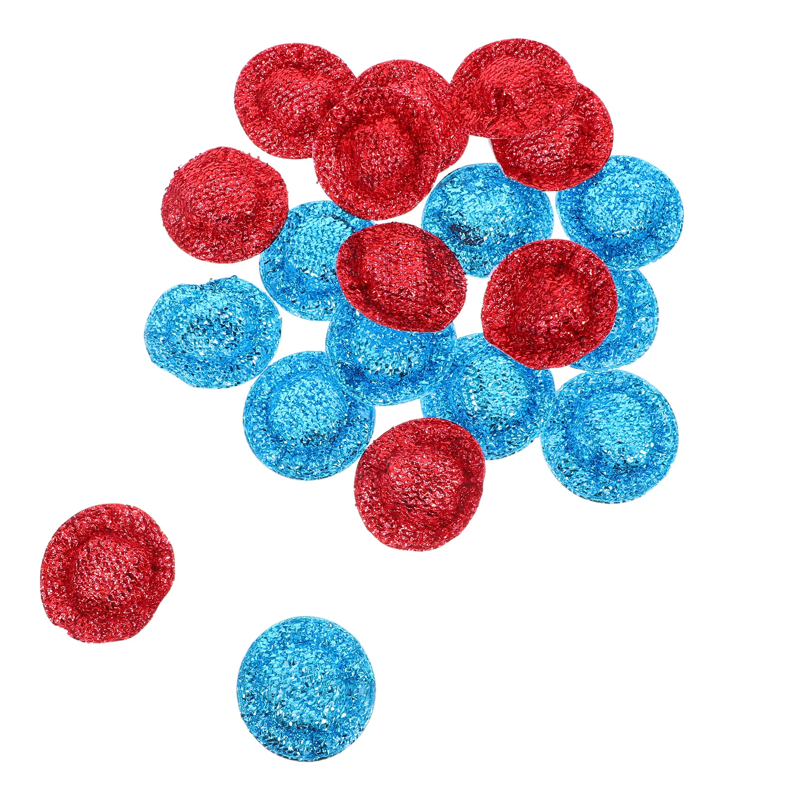 20Pcs Miniature Yellow Duck Hats Tiny Cap for Decorative Purposes Unique Style Multifunctional Accessory for Summer Fun