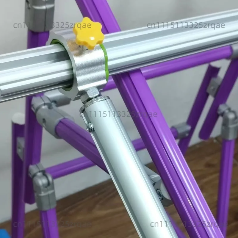 Heavy Duty Sliding Bar M Frame for Cross Stitch Thickened Reinforced Aluminum Embroidery Hoop