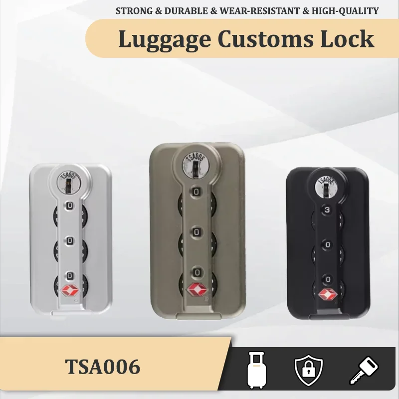 

Suitable For Rimowa Customs Lock TSA006 Brand Key Original Password Lock Luggage Accessories Replacement Suitcase Lock Security