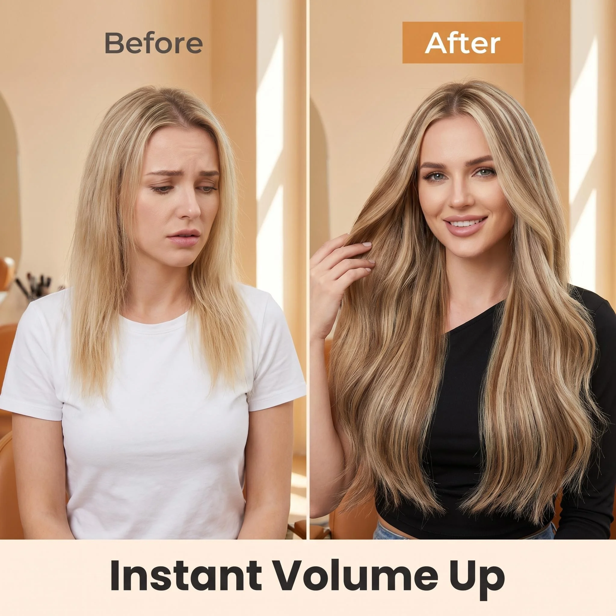 Human Remy Hair I Tip Weft 26inch Straight #613 #1001 Hair Wig More Volume & Natural Look For Fine Hair Wholesale