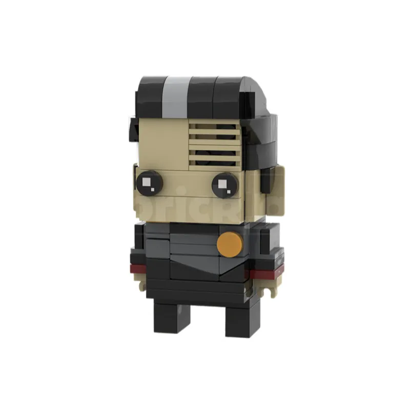 MOC Star Voyage Prodigy Serie Rok Jankom Charaktermodell Bricksheadz Puzzle-Stil Baustein-Spielzeug Geschenk Dekoration – Detail 9