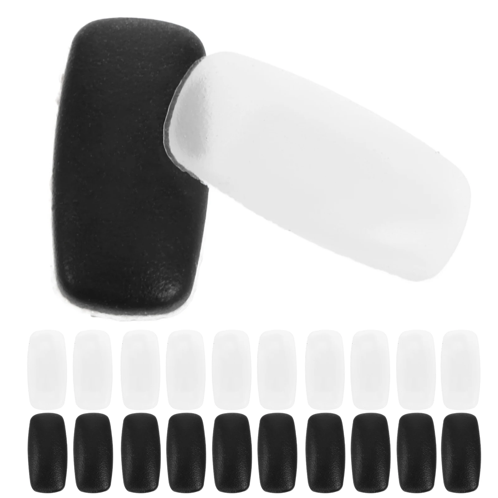 

Sunglasses Nose Pads Silicone Rectangle Non Slip Replacement Accessories for Eyeglasses Glasses