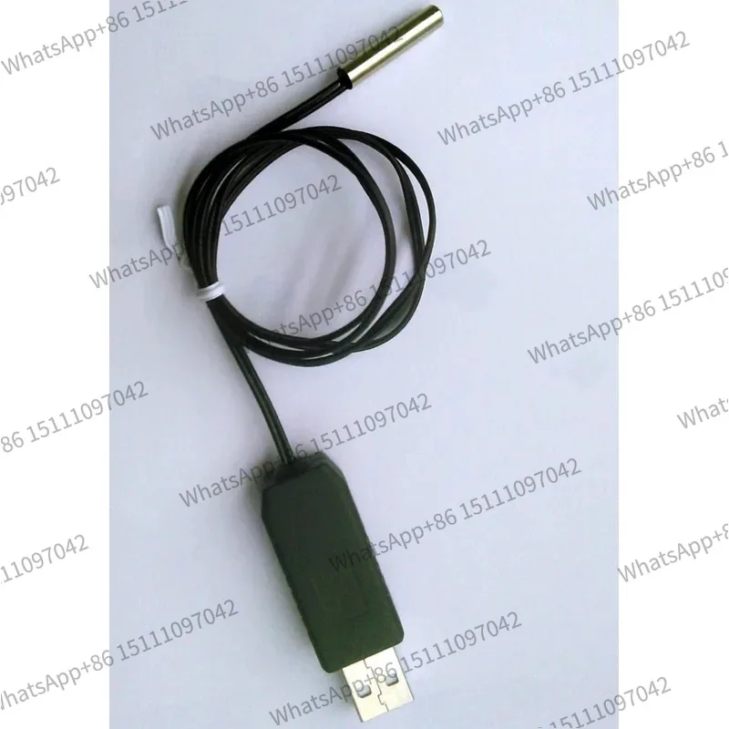 Waterproof Temperature Sensor, Acquisition Module, Precision Thermometer, Driver-free, Support for Secondary Development