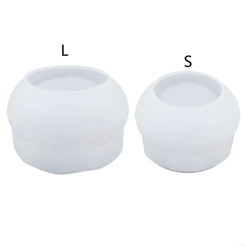77JB DIY Crystal Crystal Epoksyd Form Forma Magazynowa Słoik silikonowa pleśń popielnicza biżuteria