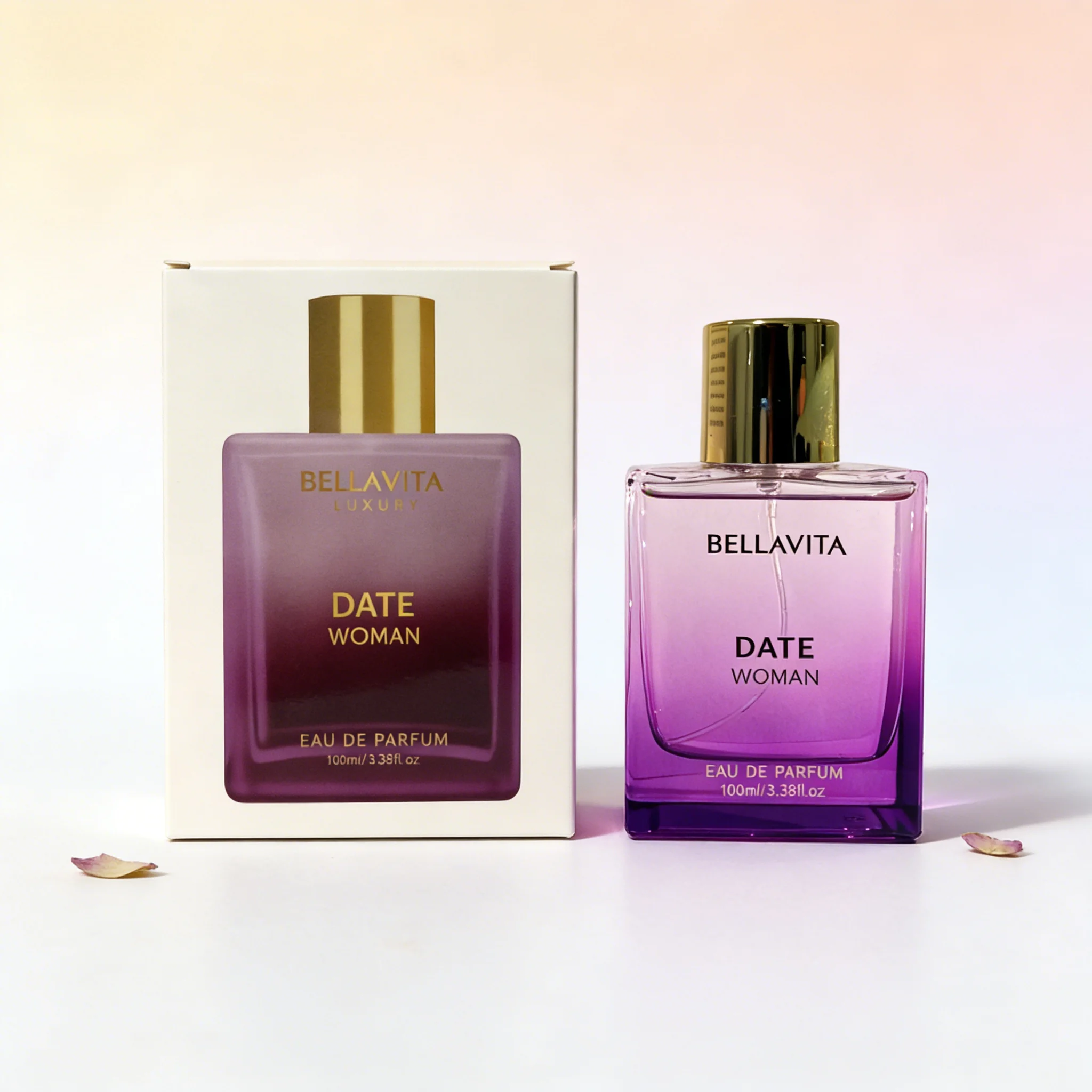 

Bellavita Luxury Women's Date Woman Fragrance - Long-Lasting Romantic Scent, Great Gift for Birthdays & Holidays