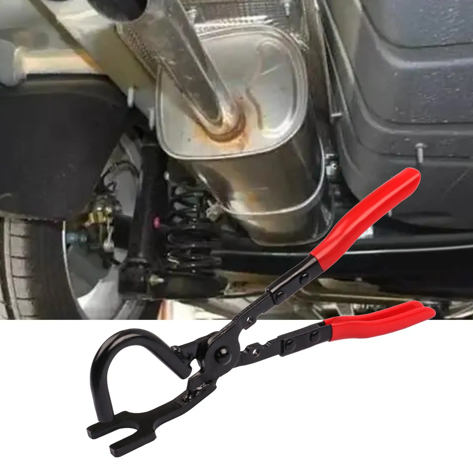 Exhaust Hanger Removal Tool Durable Exhaust Hanger Removal Pliers for Exhaust Systems Car SUV Trunk All Exhaust Rubber Hangers