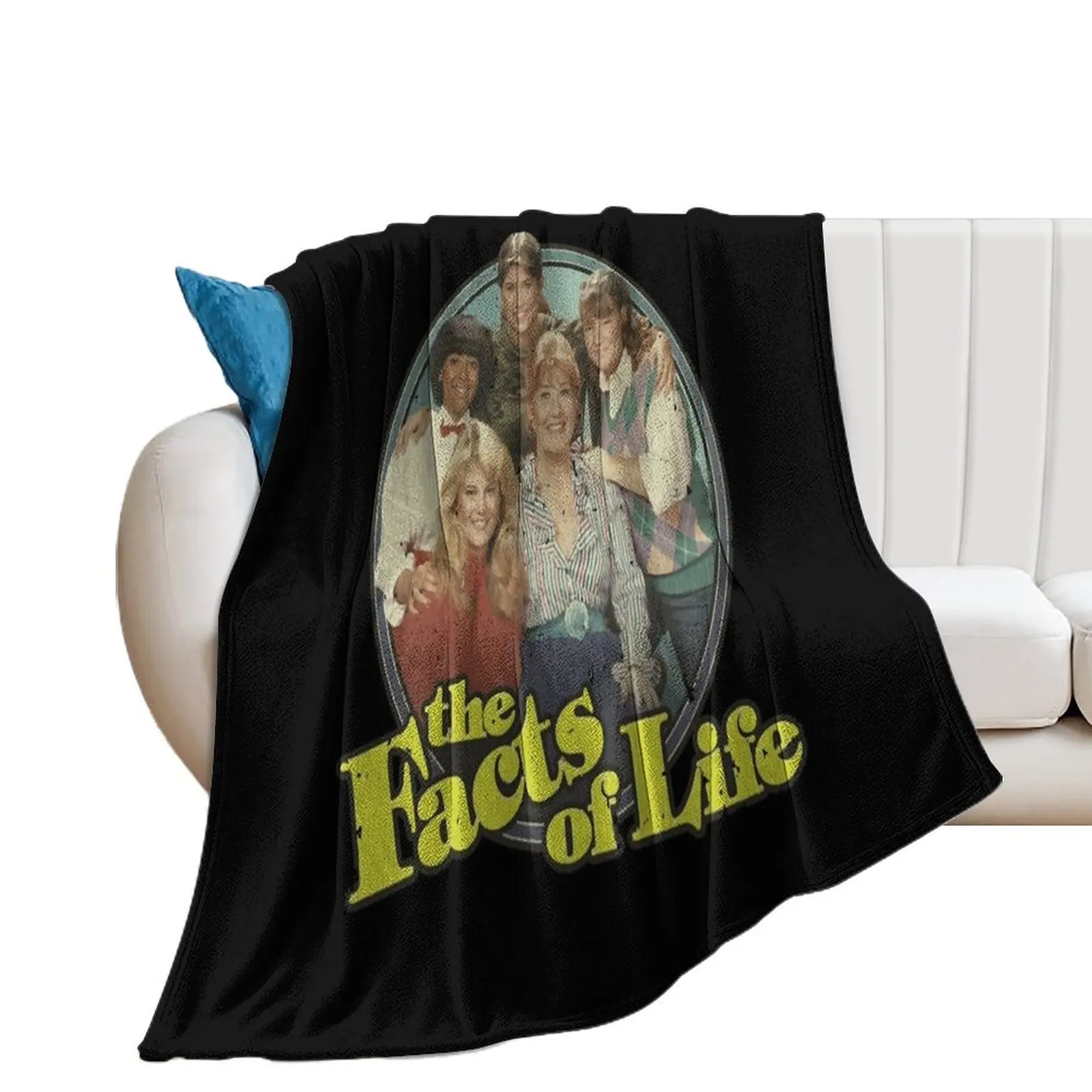 The Facts of Life 1979 Essential Throw Blanket Flannels Luxury Brand Blankets