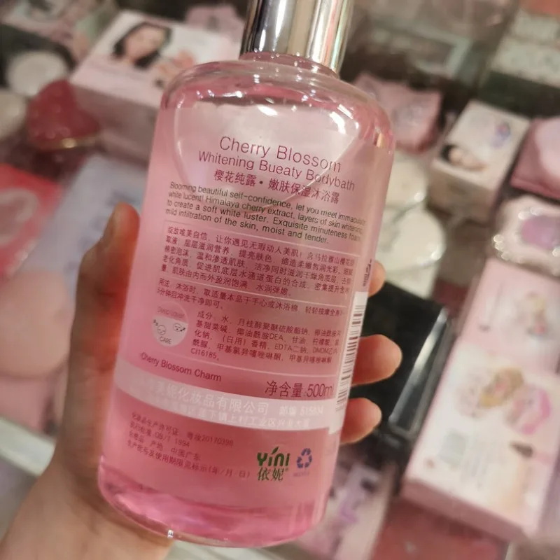 Cherry Blossom Bueaty Body Wash Refreshing ,Softens Cleanses Nourishes Dry Skin, Lasting Fragrance Moisturizing Shower Gel