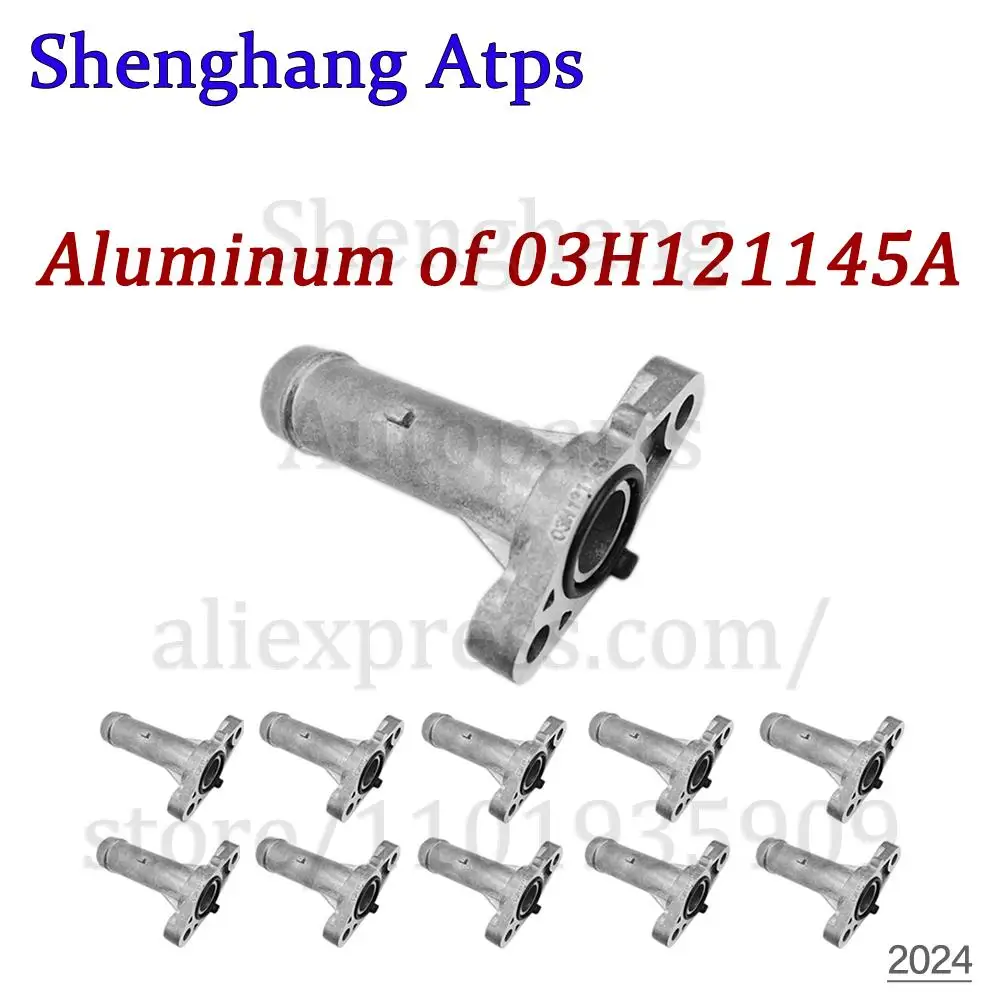 

Aluminium Plastic Engine Coolant Flange Connecting Pipe For Audi Q7 VW CC Passat Phaeton Touareg V6 03H121145A 03H121144A