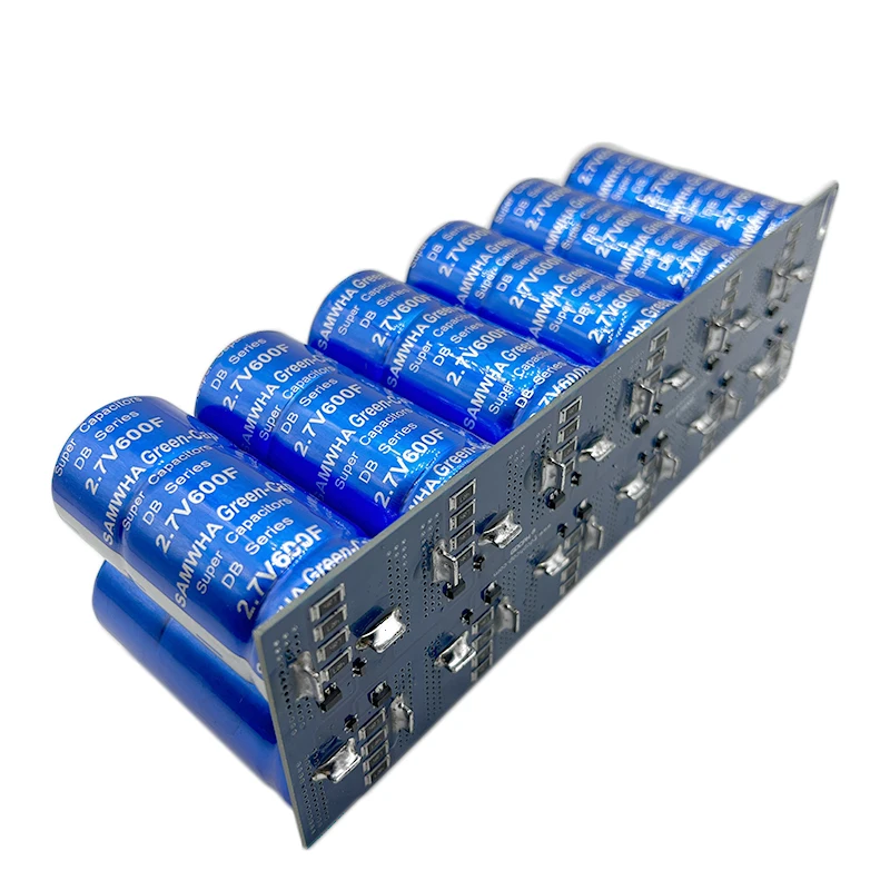 Samwha 32V50F สีเขียวแผงวงจรเรียงกระแสรถยนต์แบบซูเปอร์คาปาซิเตอร์2.7V600F แผ่นป้องกันแรงดันไฟฟ้าเกิน