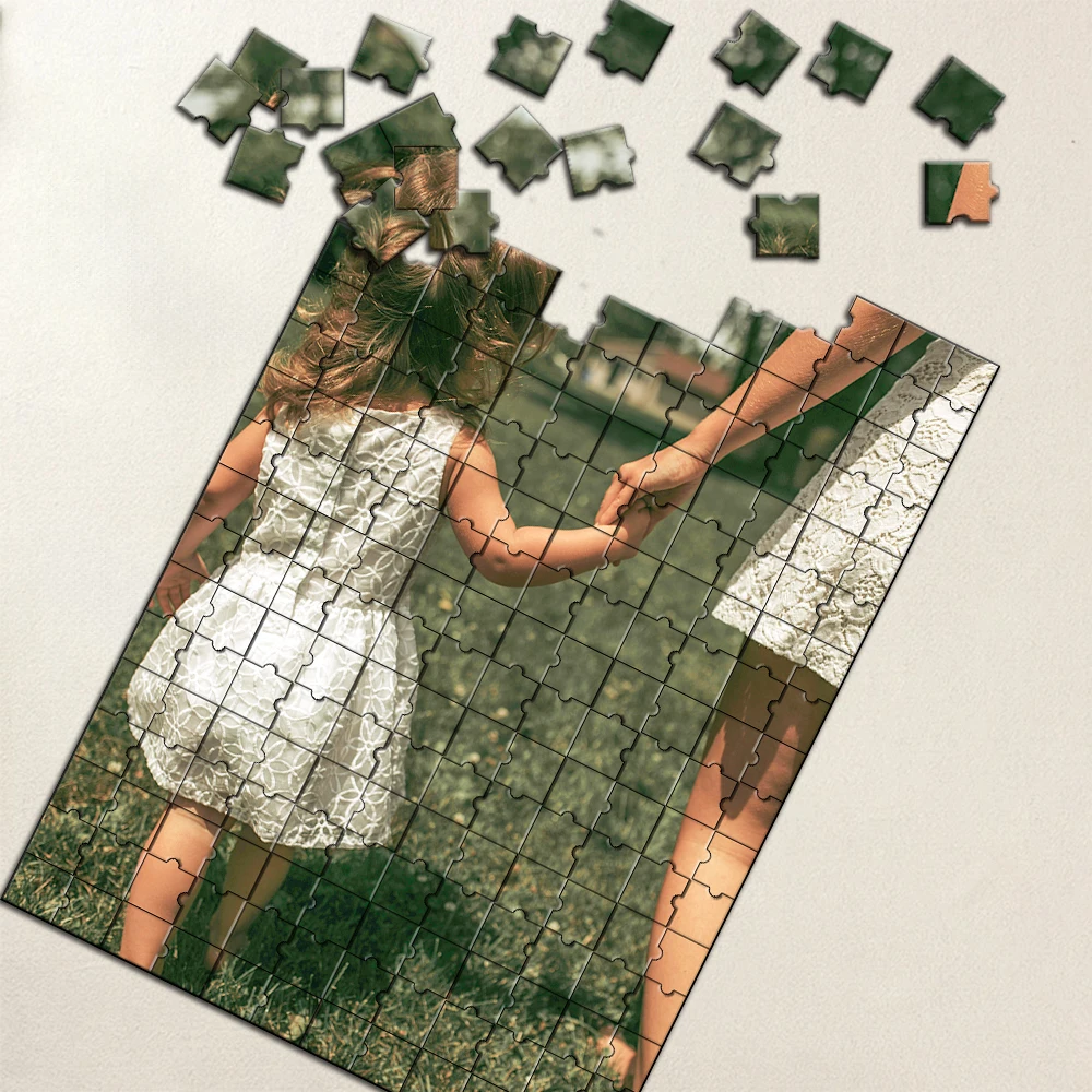 Custom photo,DIY Custom Pet Photo Puzzle,Personalized Dog/Cat Jigsaw Gift, high-resolution jigsaw image 4