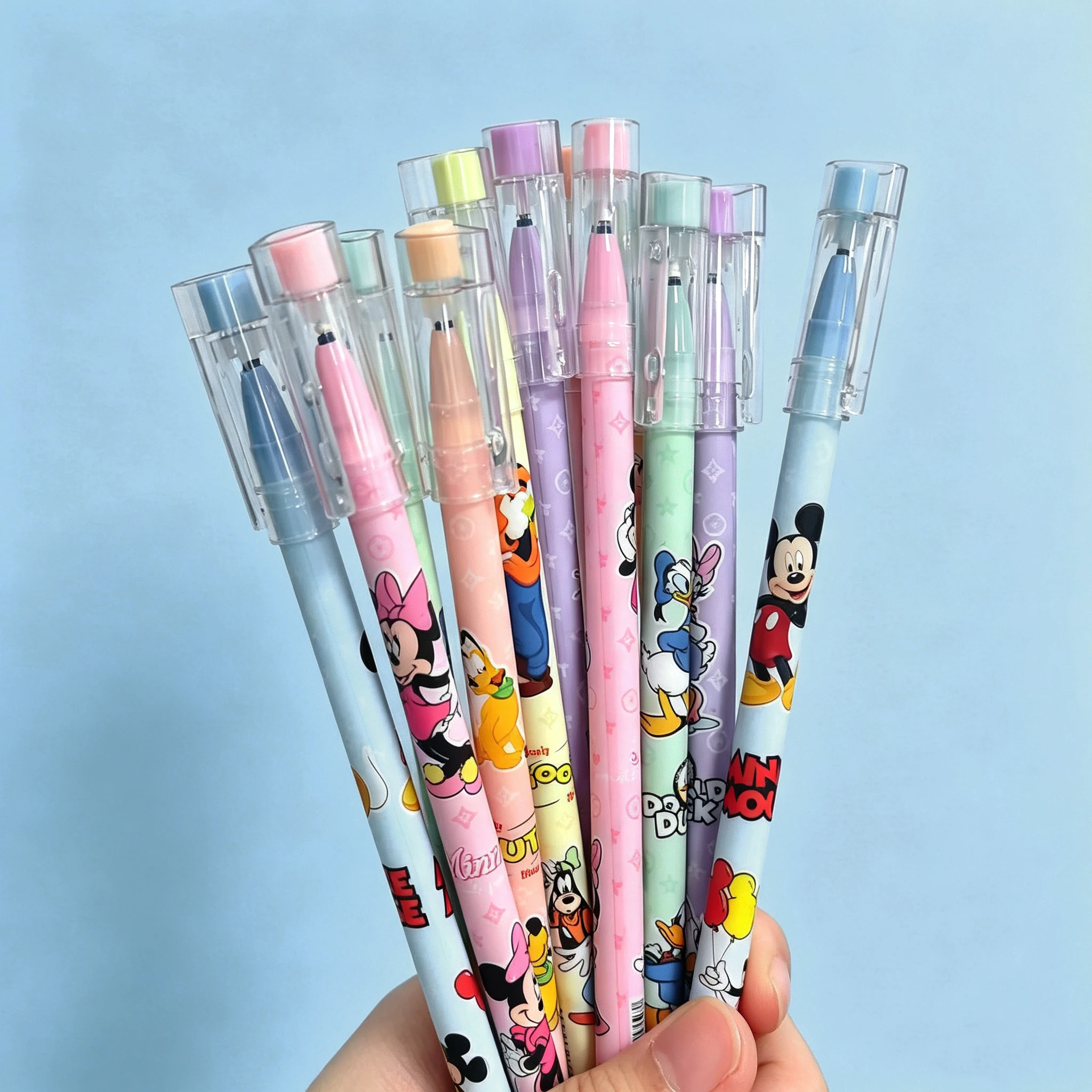 Gel Ink Pen Set - 12 peças/conjunto de canetas de gel