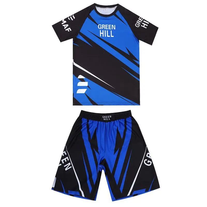 Muay Thai Fighting Kickboxing SandaMMAQuick-drying Boxing Training Fitness Custom Sports Children Adult Set