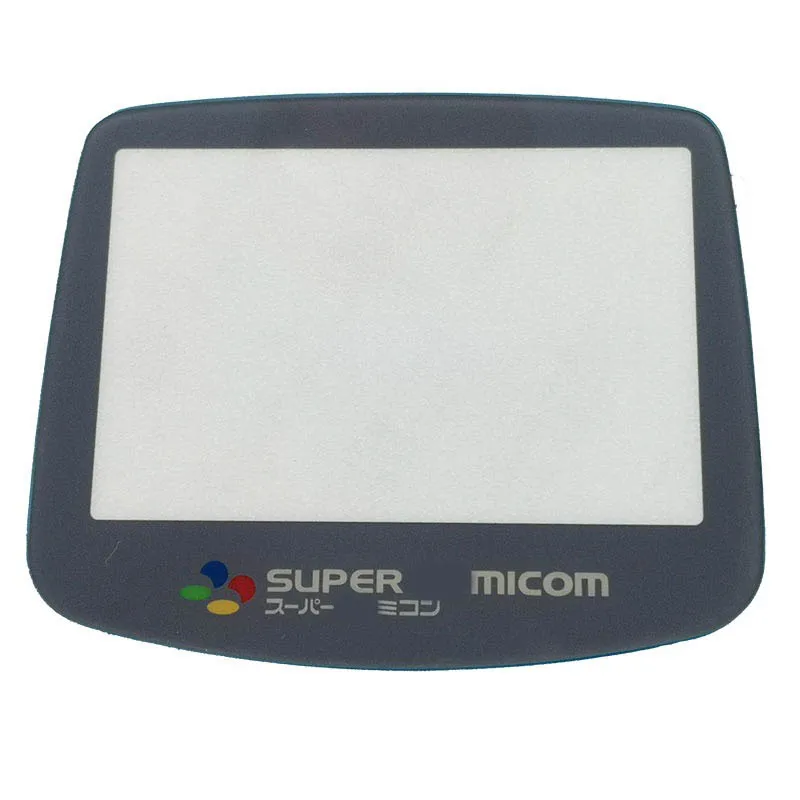 กระจกเลนส์กระจกสำหรับเกมบอยล่วงหน้า GBA สำหรับเลนส์หน้าจอ LCD GBA