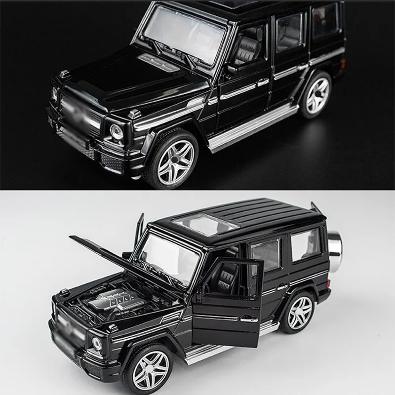 1:32 G65 Alloy Car Model Diecast Toy Off-Road Vehicles Car Acousto-optic With To Open The Door Children Gift