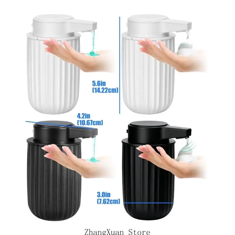 Badezimmer-Seifenspender, automatische Pumpe für die tägliche Hauswäsche, 3 x – Detail 6
